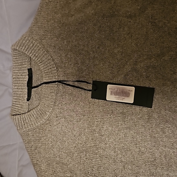 NWT Jenni Kayne Oversized Crewneck Cashmere Cotton Blend Sweater Gray XXS-XS - Picture 4 of 8